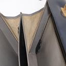 GIVENCHY Trunk Canvas Beige Gold Tone Auth bs37311-19