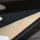 GIVENCHY Trunk Canvas Beige Gold Tone Auth bs37311-25