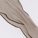 HERMES Twilly Scarf Silk Beige Auth bs37313-16