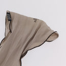 HERMES Twilly Scarf Silk Beige Auth bs37313-5