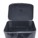 GUCCI Boston Bag Patent Black Silver 010 122 0132 Auth bs37314-19