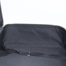 GUCCI Boston Bag Patent Black Silver 010 122 0132 Auth bs37314-25