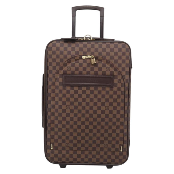 LOUIS VUITTON Damier Ebene Pegas 55 Suitcase N23294 LV Auth bs37316
