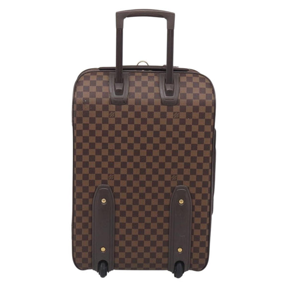 LOUIS VUITTON Damier Ebene Pegas 55 Suitcase N23294 LV Auth bs37316