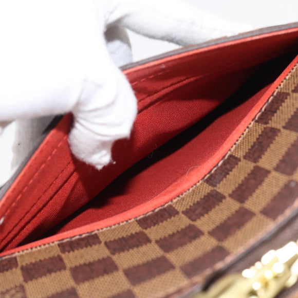 LOUIS VUITTON Damier Ebene Pegas 55 Suitcase N23294 LV Auth bs37316