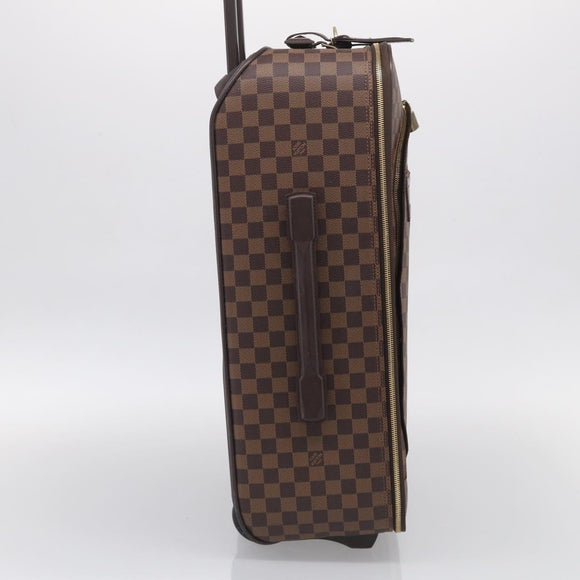 LOUIS VUITTON Damier Ebene Pegas 55 Suitcase N23294 LV Auth bs37316