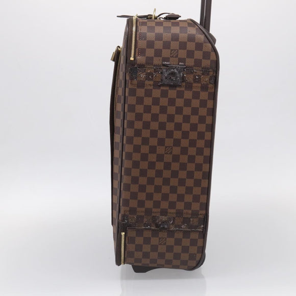 LOUIS VUITTON Damier Ebene Pegas 55 Suitcase N23294 LV Auth bs37316