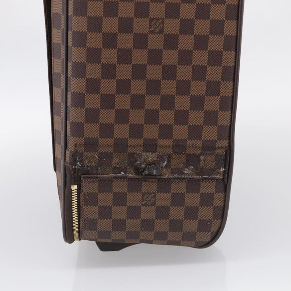 LOUIS VUITTON Damier Ebene Pegas 55 Suitcase N23294 LV Auth bs37316