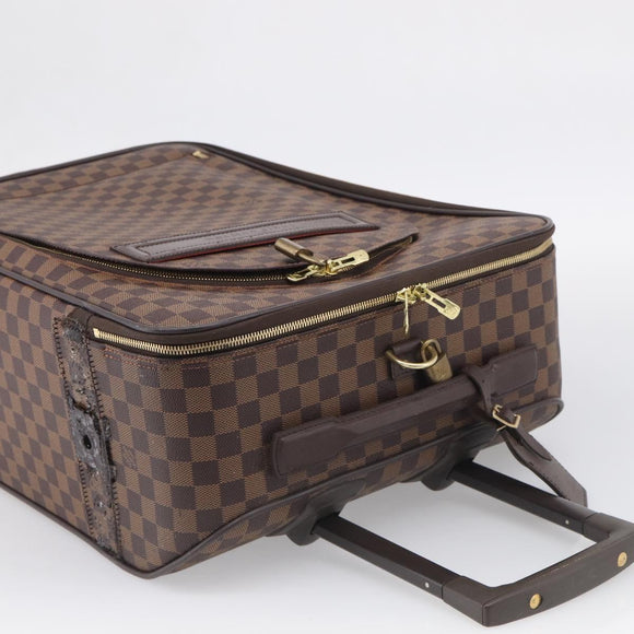 LOUIS VUITTON Damier Ebene Pegas 55 Suitcase N23294 LV Auth bs37316