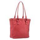 BOTTEGA VENETA INTRECCIATO Tote Bag Leather Pink 125032 Auth bs37320-1