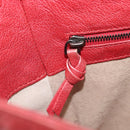 BOTTEGA VENETA INTRECCIATO Tote Bag Leather Pink 125032 Auth bs37320-21