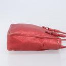BOTTEGA VENETA INTRECCIATO Tote Bag Leather Pink 125032 Auth bs37320-4