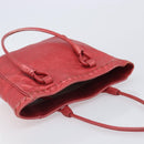 BOTTEGA VENETA INTRECCIATO Tote Bag Leather Pink 125032 Auth bs37320-6