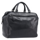BOTTEGA VENETA Boston Bag Leather Black Auth bs37321-1