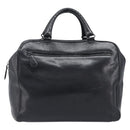 BOTTEGA VENETA Boston Bag Leather Black Auth bs37321-13