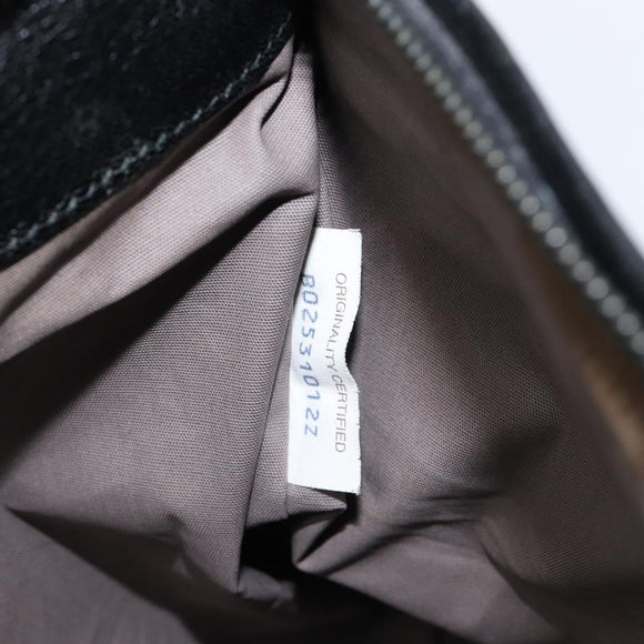 BOTTEGA VENETA Boston Bag Leather Black Auth bs37321
