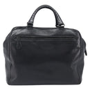 BOTTEGA VENETA Boston Bag Leather Black Auth bs37321-2