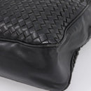 BOTTEGA VENETA INTRECCIATO Tote Bag Leather Black 163292 Auth bs37323-15
