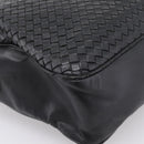 BOTTEGA VENETA INTRECCIATO Tote Bag Leather Black 163292 Auth bs37323-18