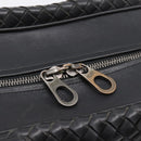 BOTTEGA VENETA INTRECCIATO Tote Bag Leather Black 163292 Auth bs37323-19