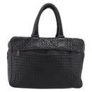 BOTTEGA VENETA INTRECCIATO Tote Bag Leather Black 163292 Auth bs37323-13