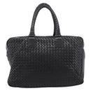 BOTTEGA VENETA INTRECCIATO Tote Bag Leather Black 163292 Auth bs37323-2