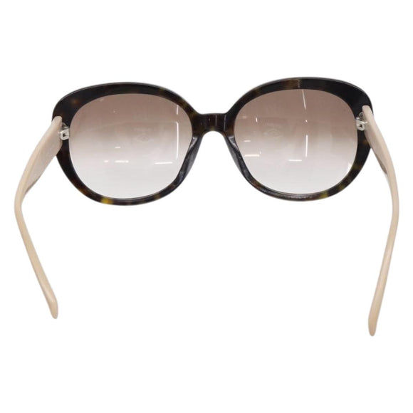 CHANEL Sunglasses plastic Black CC Auth bs37324