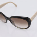 CHANEL Sunglasses plastic Black CC Auth bs37324-8