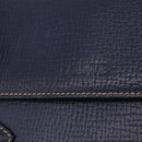 LOEWE Tote Bag Leather Gold Blue Auth bs37329-20