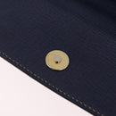 LOEWE Tote Bag Leather Gold Blue Auth bs37329-22