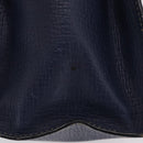 LOEWE Tote Bag Leather Gold Blue Auth bs37329-6