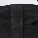 HERMES Acapulco Bandouliere Shoulder Bag Nylon Black Silver Auth bs37330-3