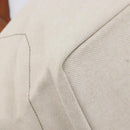 BURBERRY Blue Label Tote Bag Canvas White Auth bs37331-11