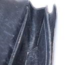 HERMES Dolly Shoulder Bag Leather Black Gold Auth bs37332-22