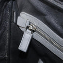 PRADA Business Bag Saffiano leather Gray Silver Auth bs37335A-23