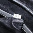 PRADA Business Bag Saffiano leather Gray Silver Auth bs37335A-12