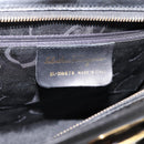 Salvatore Ferragamo Vala Tote Bag Patent leather Black Gold Auth bs37336-17