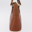 GUCCI Bamboo Hand Bag Leather Brown Gold 000 2058 0290 0 Auth bs37341-4