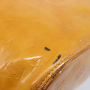 LOUIS VUITTON Monogram Vernis Houston Hand Bag Beige M91004 LV Auth bs37344-14