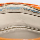 LOUIS VUITTON Monogram Vernis Houston Hand Bag Beige M91004 LV Auth bs37344-19