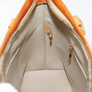 LOUIS VUITTON Monogram Vernis Houston Hand Bag Beige M91004 LV Auth bs37344-22