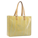 LOUIS VUITTON Monogram Vernis Columbus Tote Bag Gris M91028 LV Auth bs37345-1