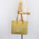 LOUIS VUITTON Monogram Vernis Columbus Tote Bag Gris M91028 LV Auth bs37345-28