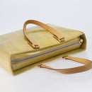 LOUIS VUITTON Monogram Vernis Columbus Tote Bag Gris M91028 LV Auth bs37345-6