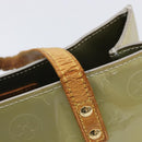 LOUIS VUITTON Monogram Vernis Reade PM Hand Bag Gris M91145 LV Auth bs37346-18