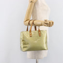 LOUIS VUITTON Monogram Vernis Reade PM Hand Bag Gris M91145 LV Auth bs37346-26