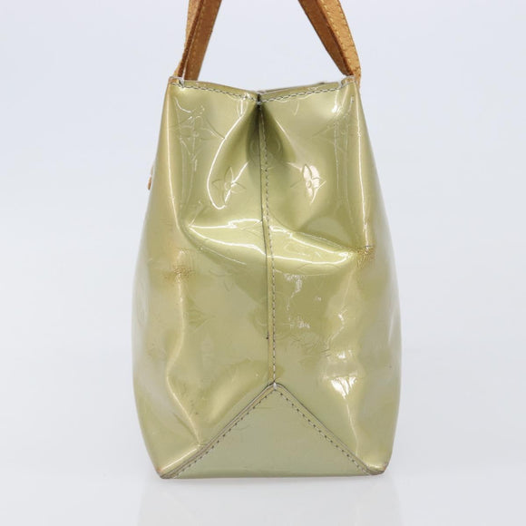 LOUIS VUITTON Monogram Vernis Reade PM Hand Bag Gris M91145 LV Auth bs37346