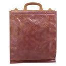 LOUIS VUITTON Monogram Vernis Stanton Tote Bag Purple Viole M91079 Auth bs37347-2