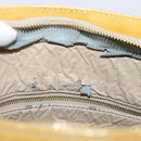 LOUIS VUITTON Monogram Vernis Houston Hand Bag Beige M91004 LV Auth bs37348-10