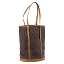 LOUIS VUITTON Monogram Bucket GM Shoulder Bag M42236 LV Auth bs37351-1